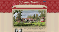 Desktop Screenshot of klaaramanni.ee